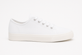 Chaussures en coton respirant blanche – Confort et simplicité